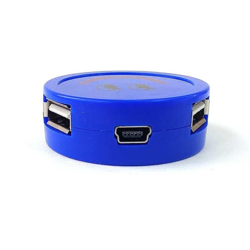 USB 3P HUB+CR UsbOnline PP0018 синий купить,0