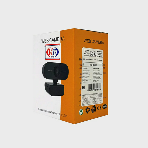 USB Веб Камера ViTi WC-1080 Black