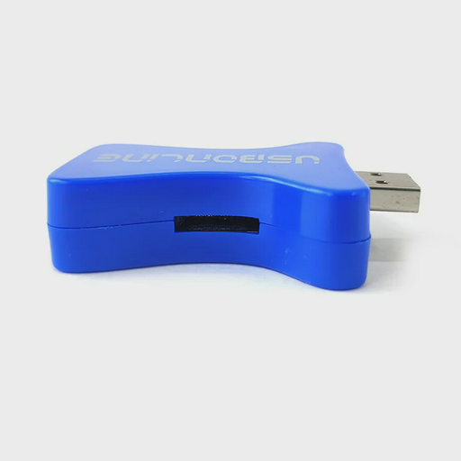 USB 3P HUB+CR UsbOnline PP0018 синий