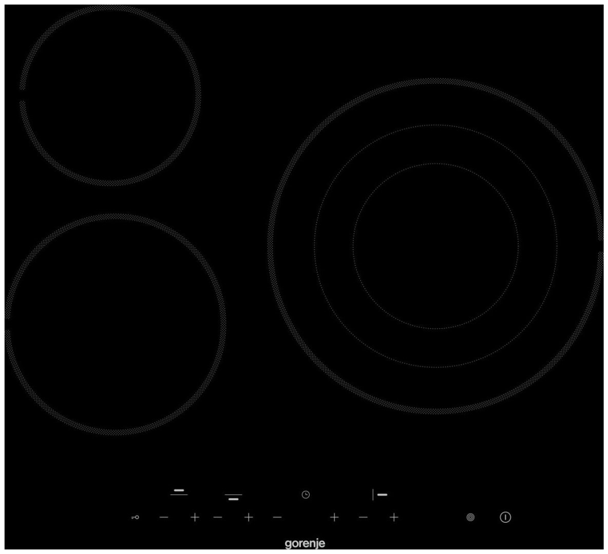 Варочная поверхность Gorenje ECT63ASC черный