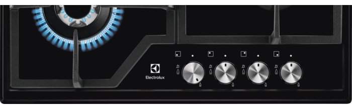 Варочная поверхность Electrolux EGS 6436 K черный - ForteMarket Варочная поверхность Electrolux EGS 6436 K черный купить,0