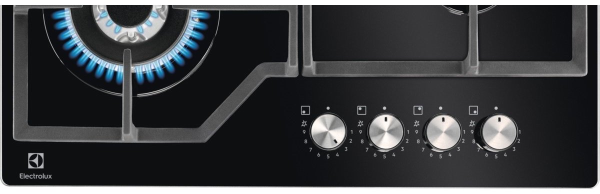 Варочная поверхность Electrolux KGG64362K черный - ForteMarket Варочная поверхность Electrolux KGG64362K черный купить,0