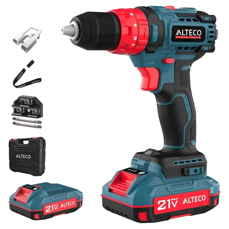 Дрель-шуруповерт Alteco CID 21-45 BL X2