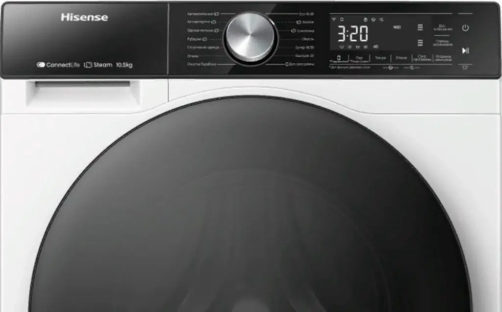 Стиральная машина Hisense WF5S1043BW белый купить,NaN