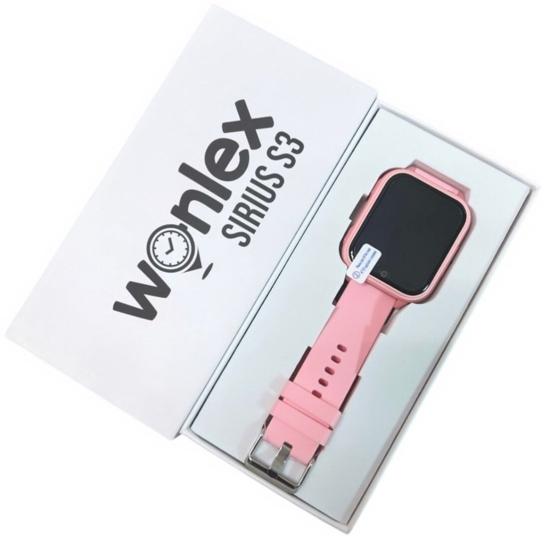 Смарт-часы Wonlex Sirius S3 45 мм розовый купить,0