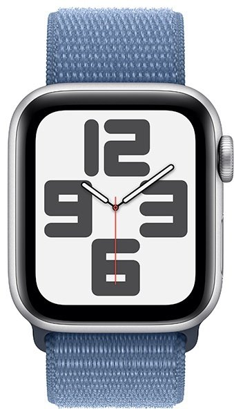 Смарт-часы Apple Watch SE 2 Gen (2023) GPS 40 мм серебристый-синий купить,0
