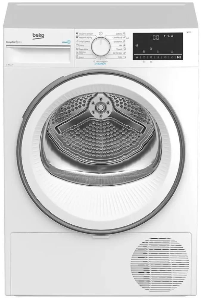 Сушильная машина  Beko B3T68230 White