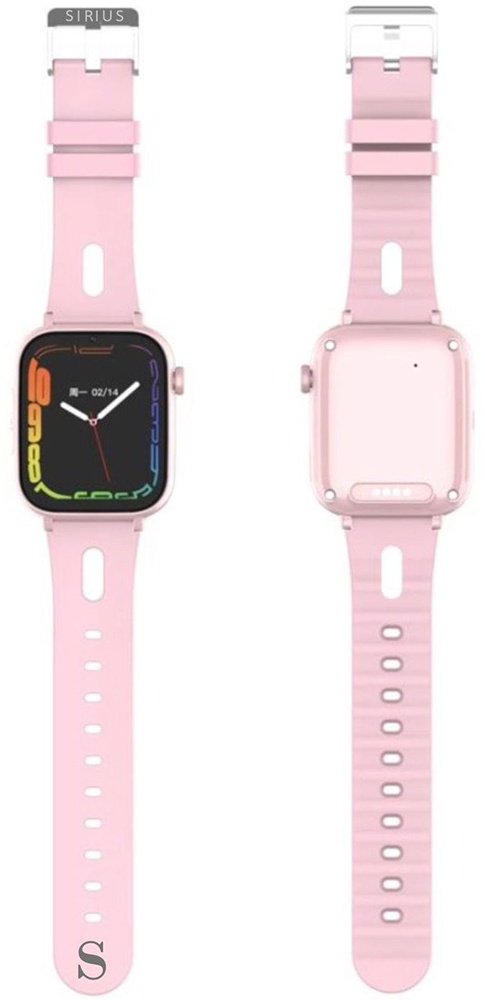 Смарт-часы Sirius SIRIUS S1 розовый-розовый