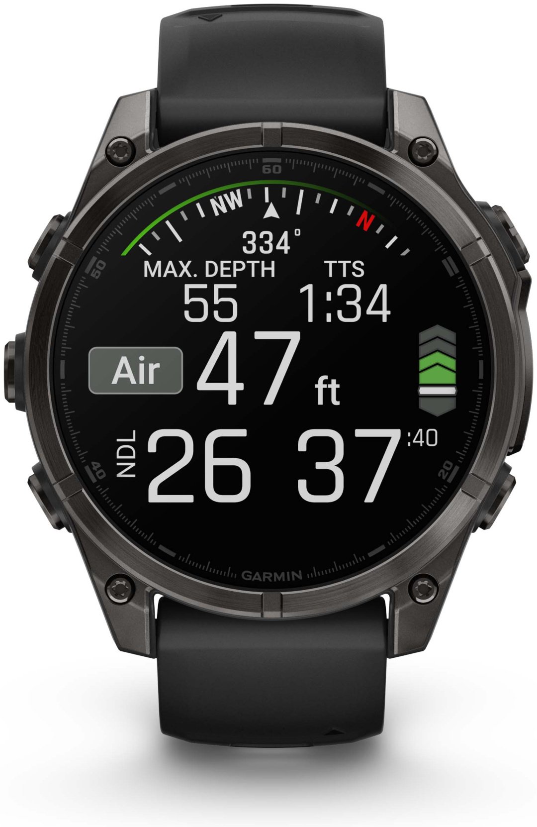 Смарт-часы Garmin Fenix 8 47 мм черный купить,0