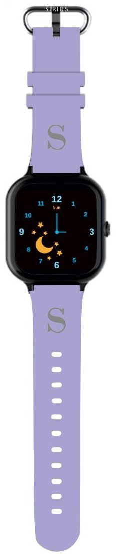 Смарт-часы Sirius S2 черный-фиолетовый купить,39990