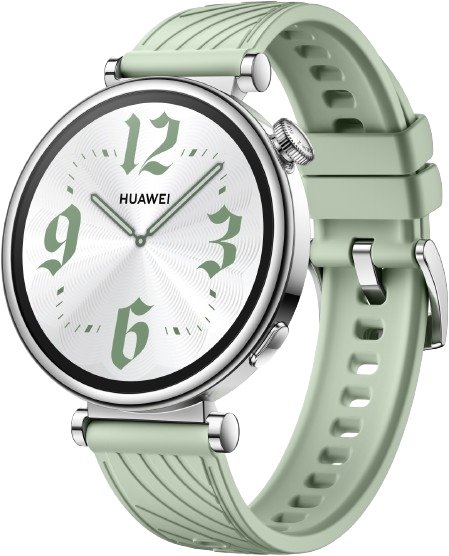 Смарт-часы Huawei Watch GT 4 41мм серебристый-зеленый