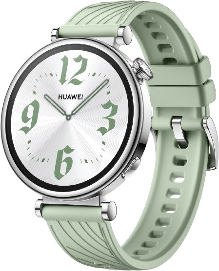 Смарт-часы Huawei Watch GT 4 41 мм серебристый-зеленый купить,NaN