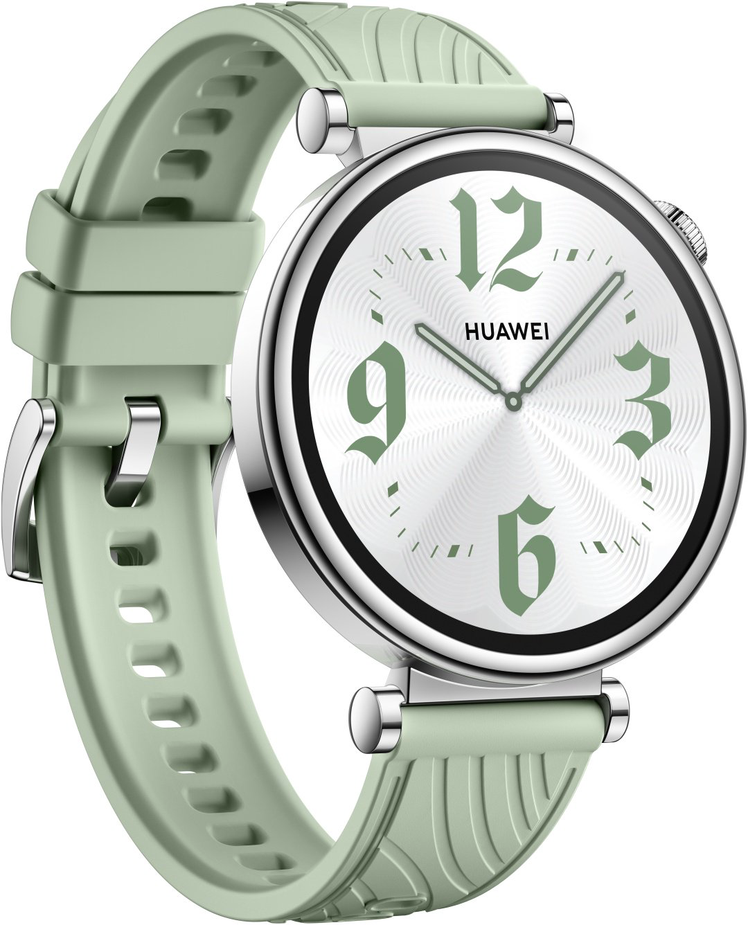 Смарт-часы Huawei Watch GT 4 41 мм серебристый-зеленый купить,NaN