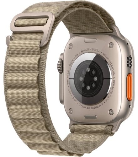 Смарт-часы Apple Watch Ultra Series 2 GPS + Cellular Alpine Loop М 49 мм серебристый-бежевый-коричневый - ForteMarket Смарт-часы Apple Watch Ultra Series 2 GPS + Cellular Alpine Loop М 49 мм серебристый-бежевый-коричневый купить,0