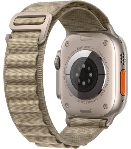 Смарт-часы Apple Watch Ultra Series 2 GPS + Cellular Alpine Loop М 49 мм серебристый-бежевый-коричневый - ForteMarket Смарт-часы Apple Watch Ultra Series 2 GPS + Cellular Alpine Loop М 49 мм серебристый-бежевый-коричневый купить,549990