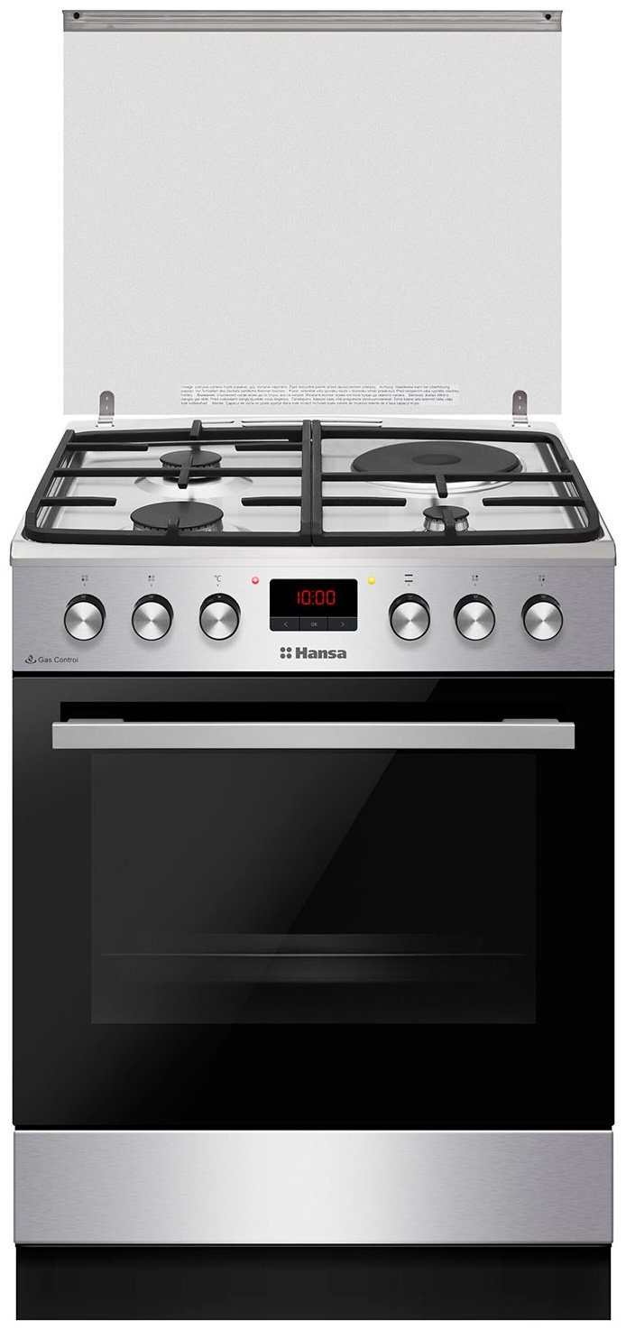 Кухонная плита Hansa FCMX68243 черный, серебристый