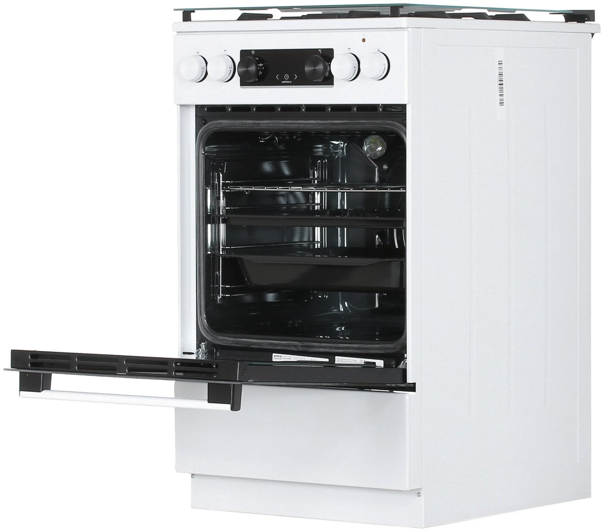 Кухонная плита Gorenje GK5C40WF черный-белый купить,259990