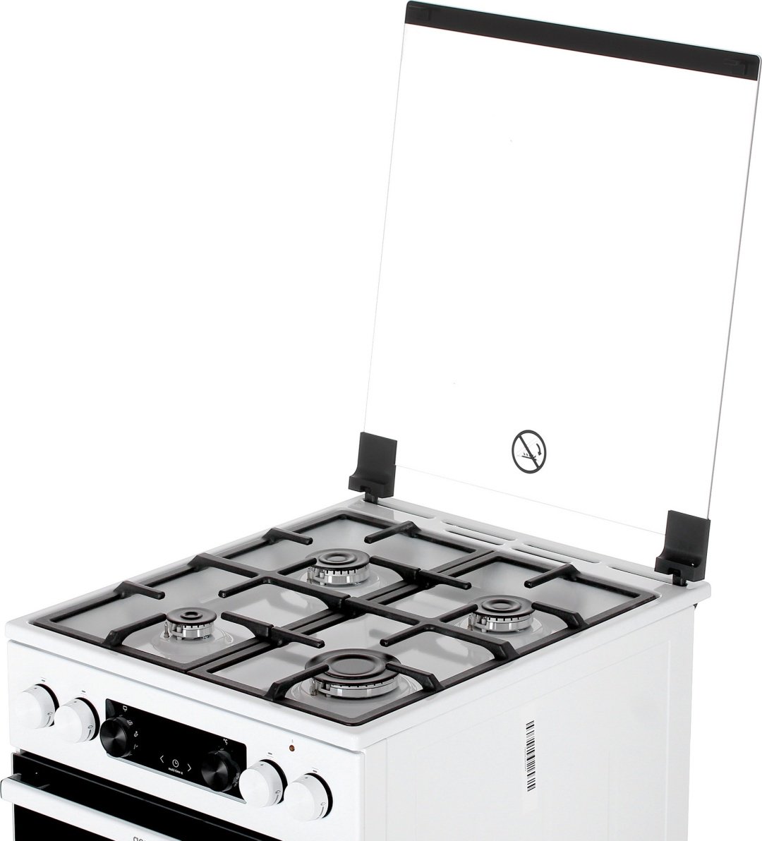 Кухонная плита Gorenje GK5C40WF черный-белый - ForteMarket Кухонная плита Gorenje GK5C40WF черный-белый купить,0