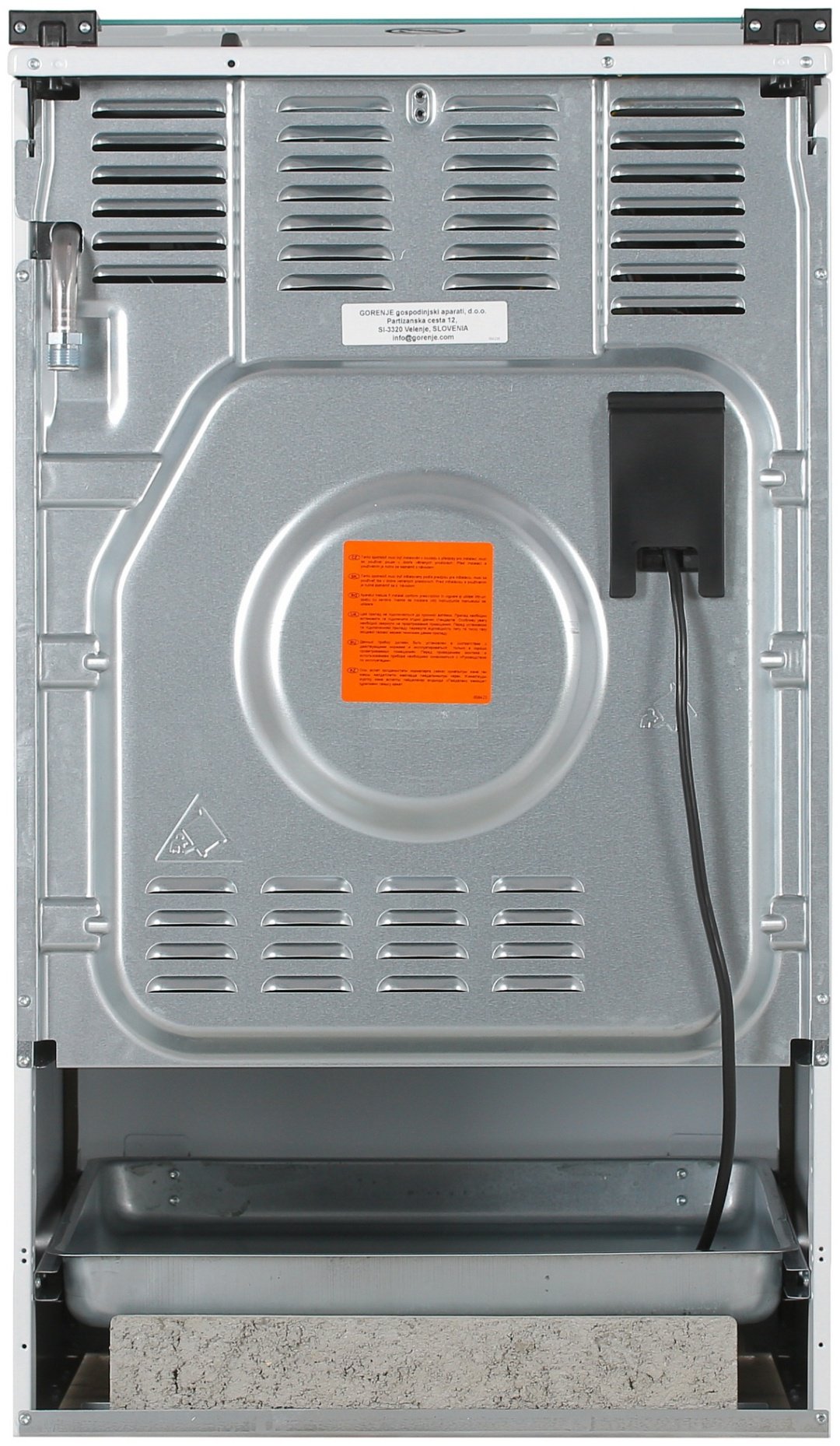 Кухонная плита Gorenje GK5C40WF черный-белый - ForteMarket Кухонная плита Gorenje GK5C40WF черный-белый купить,0