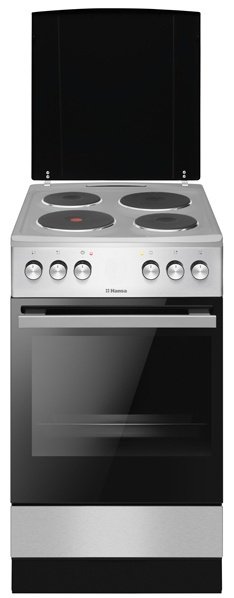 Кухонная плита Hansa FCEX53123 черный, серебристый