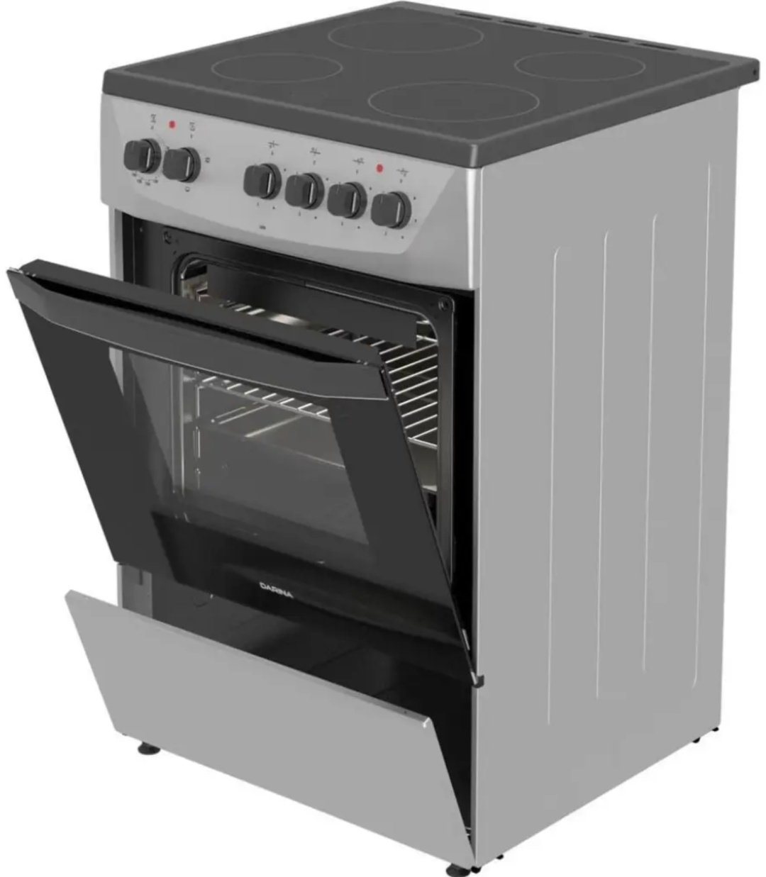Кухонная плита DARINA 1 D 1606 S серый - ForteMarket Кухонная плита DARINA 1 D 1606 S серый купить,0
