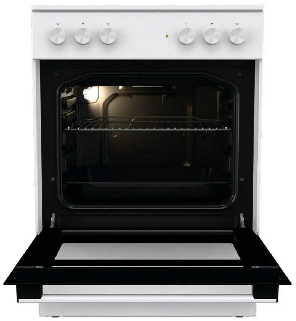 Кухонная плита Gorenje GEC6A11WG белый - ForteMarket Кухонная плита Gorenje GEC6A11WG белый купить,0