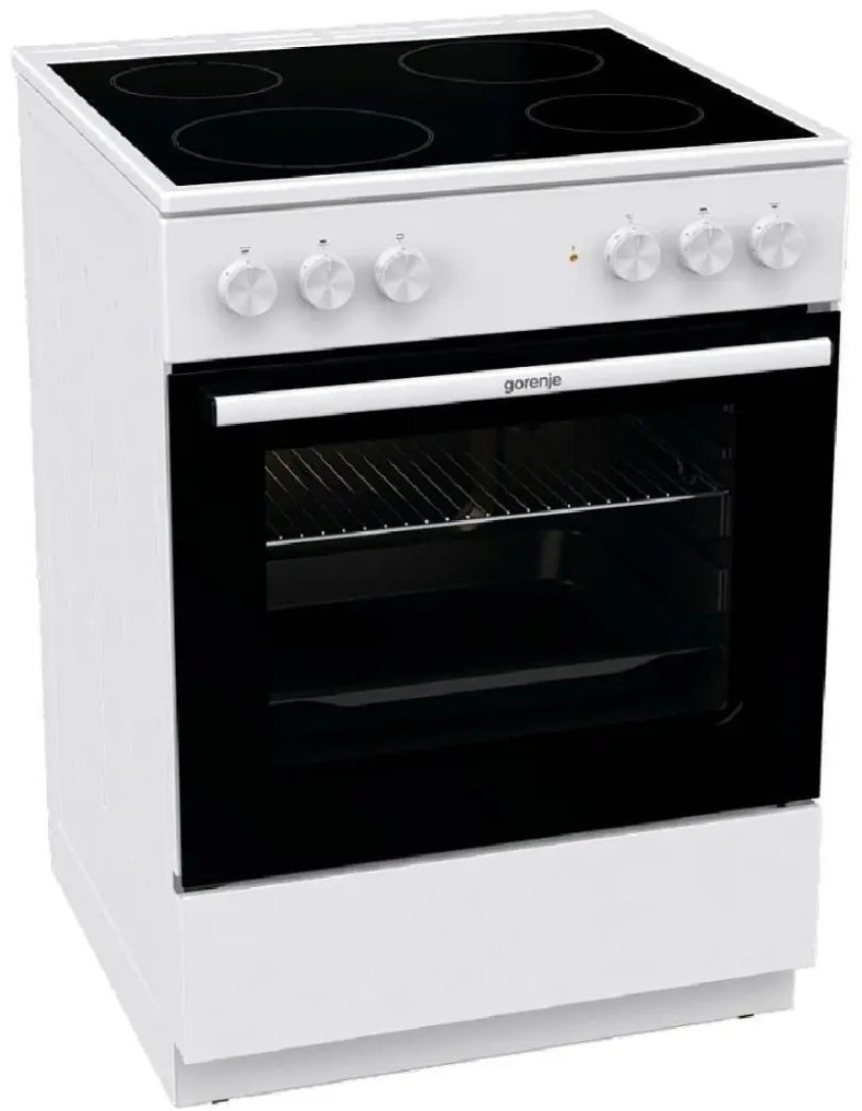 Кухонная плита Gorenje GEC6A11WG белый - ForteMarket Кухонная плита Gorenje GEC6A11WG белый купить,0
