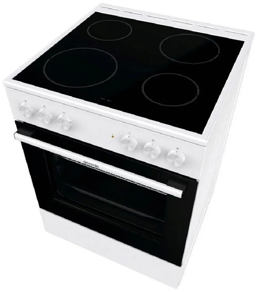 Кухонная плита Gorenje GEC6A11WG белый - ForteMarket Кухонная плита Gorenje GEC6A11WG белый купить,0