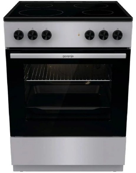 Кухонная плита Gorenje GEC6A11SG серебристый