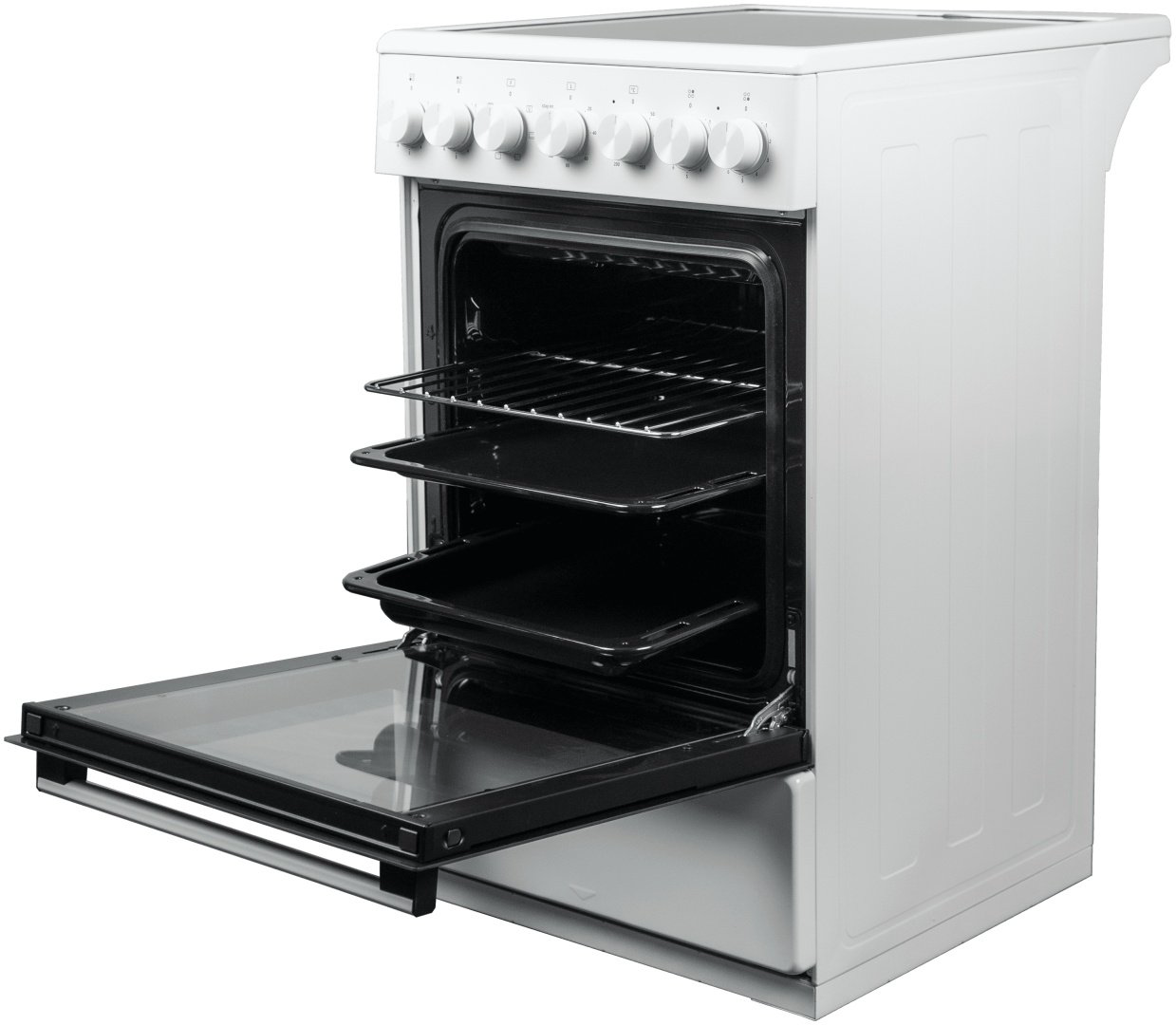 Кухонная плита Midea FSC-506EW белый купить,174990
