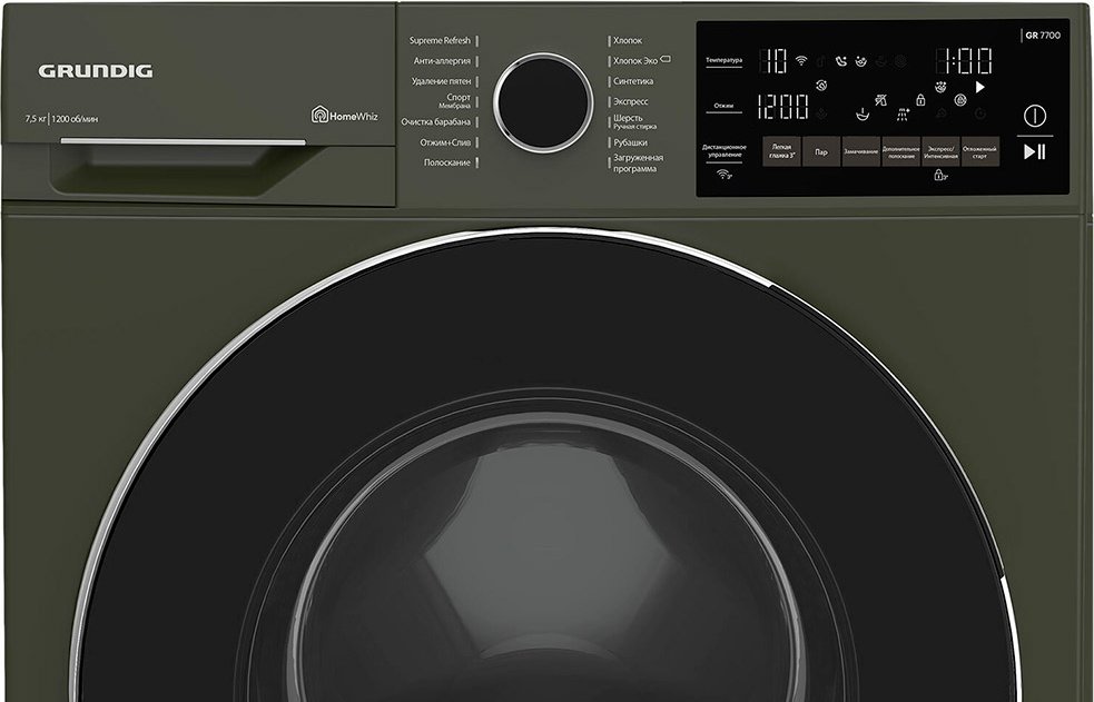 Стиральная машина Grundig GW 7P77H21 A черный - ForteMarket Стиральная машина Grundig GW 7P77H21 A черный купить,0