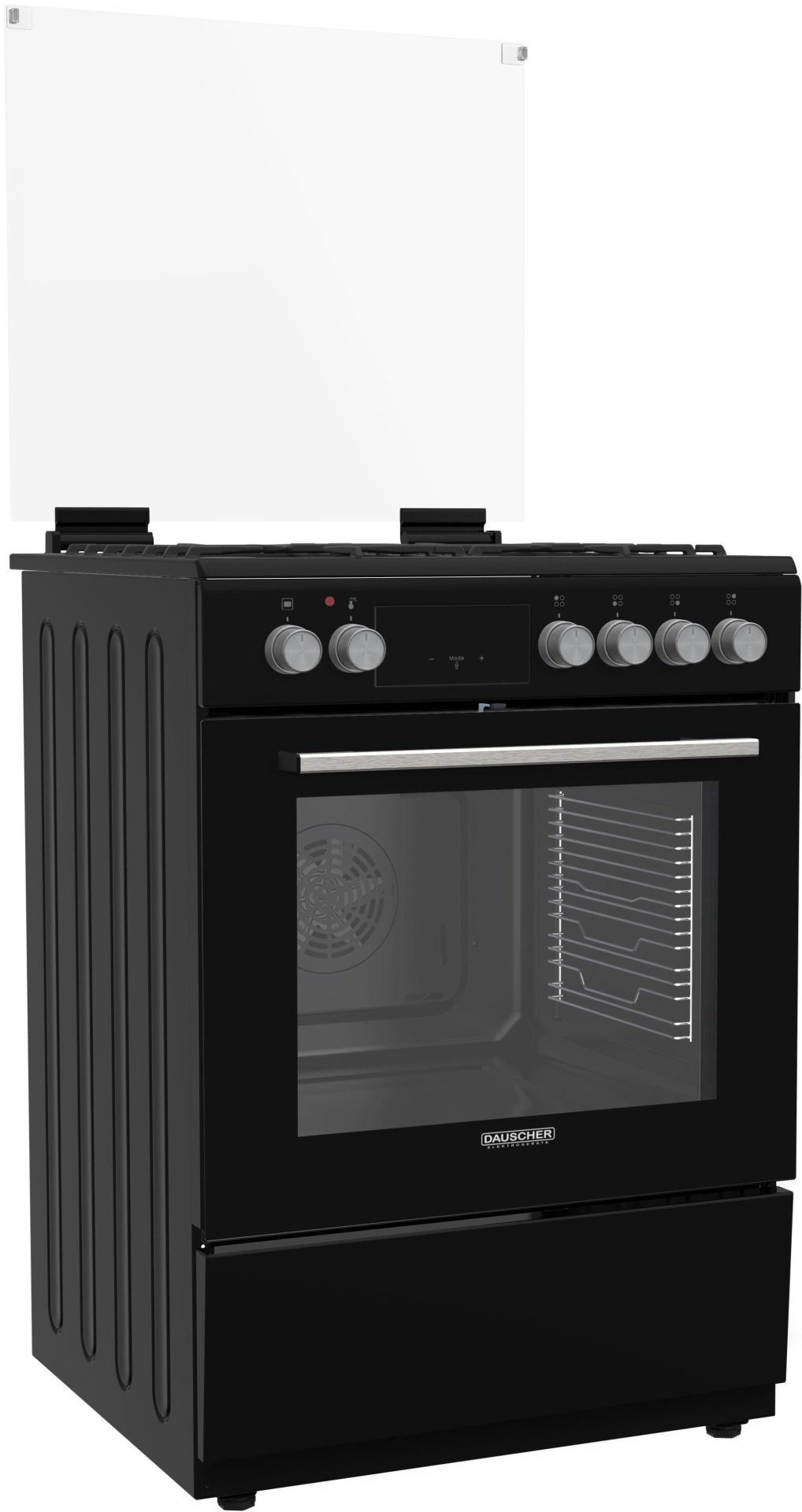 Кухонная плита DAUSCHER E6442BL-TURBO черный - ForteMarket Кухонная плита DAUSCHER E6442BL-TURBO черный купить,0