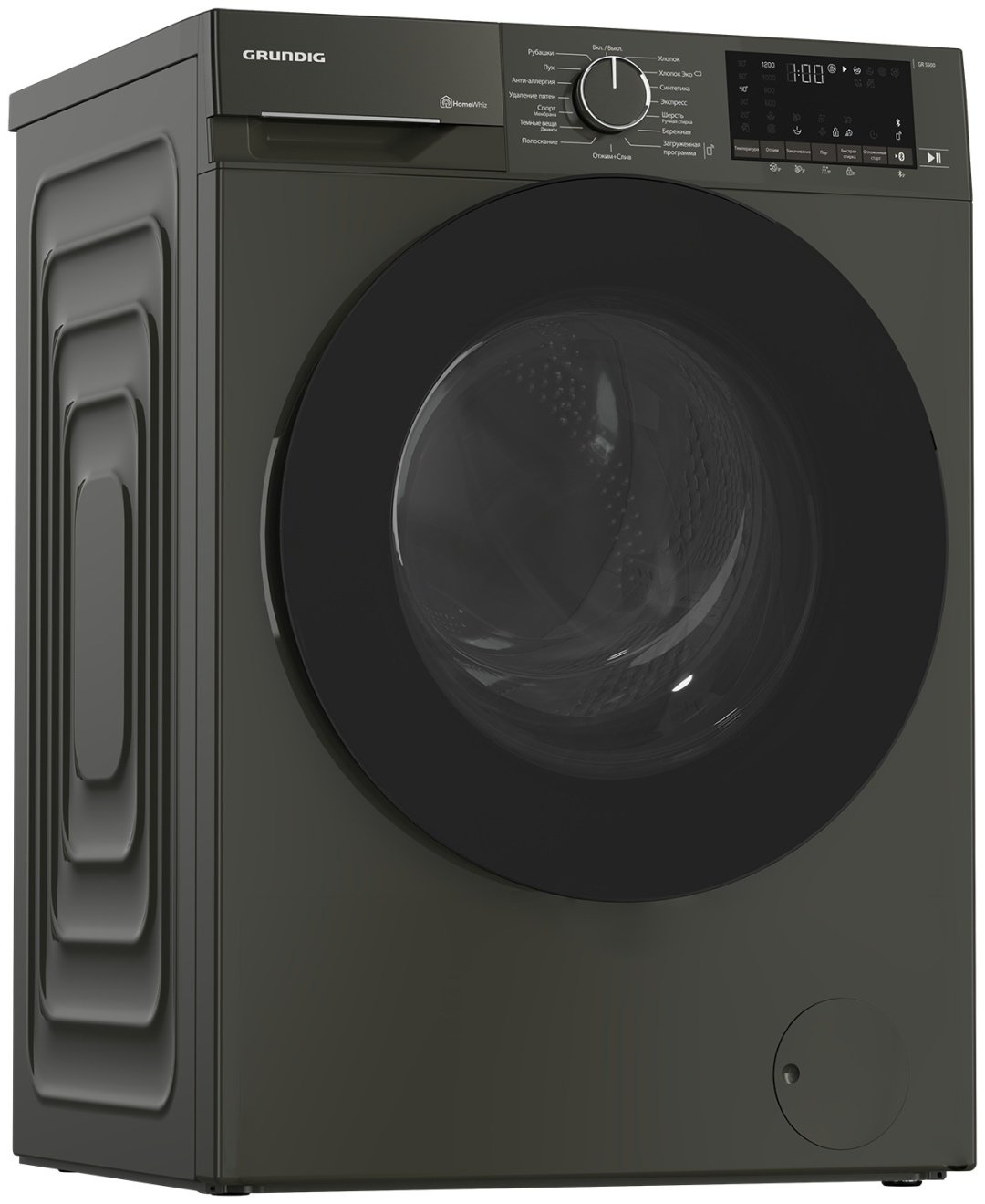 Стиральная машина Grundig GW5P56H21A черный-серый купить,199990