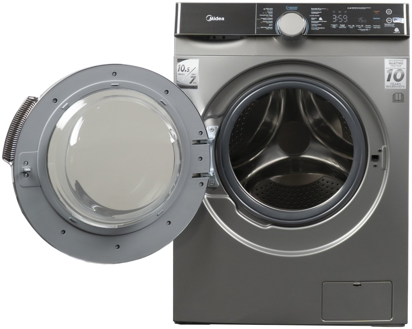 Стиральная машина Midea MFK03D105B/S-C серый - ForteMarket Стиральная машина Midea MFK03D105B/S-C серый купить,0