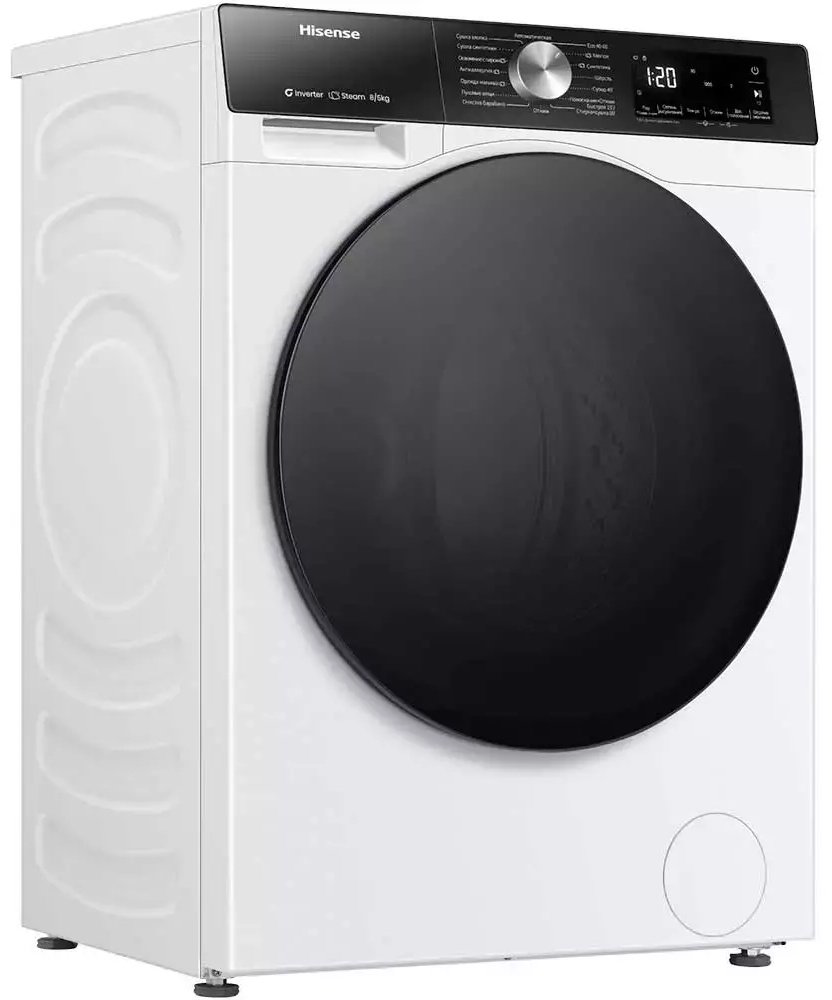 Стиральная машина Hisense WD3S8042BW1 белый купить,NaN