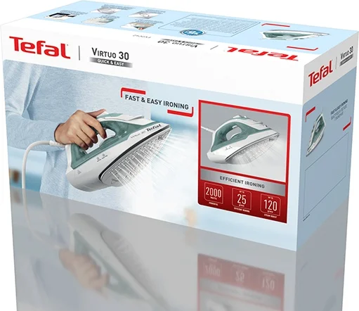 Утюг Tefal Virtuo FV2C42E0 Green-White - ForteMarket Утюг Tefal Virtuo FV2C42E0 Green-White купить,0