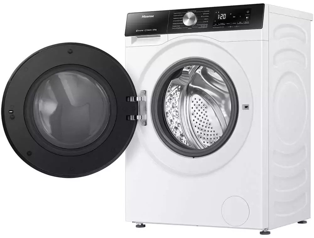 Стиральная машина Hisense WD3S8042BW1 белый купить,NaN