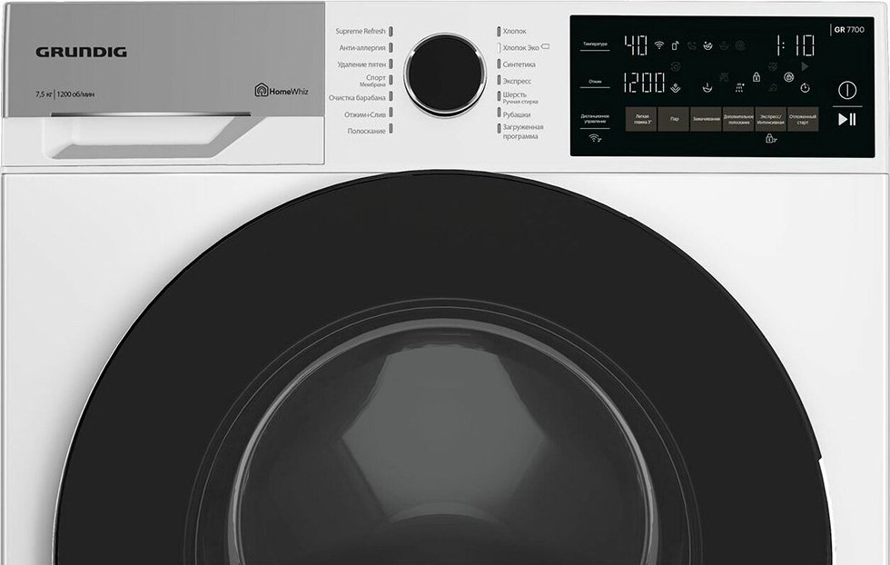 Стиральная машина Grundig GW 7P77H21 W белый купить,219990