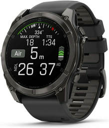 Смарт-часы Garmin Fenix 8 51 мм черно-серый