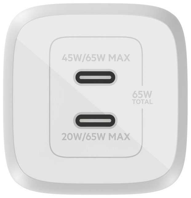Зарядное устройство Belkin WCH013vfWH USB Type-C белый купить,NaN
