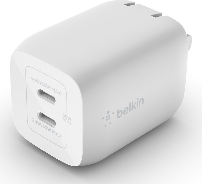 Зарядное устройство Belkin WCH013vfWH USB Type-C белый - ForteMarket Зарядное устройство Belkin WCH013vfWH USB Type-C белый купить,0