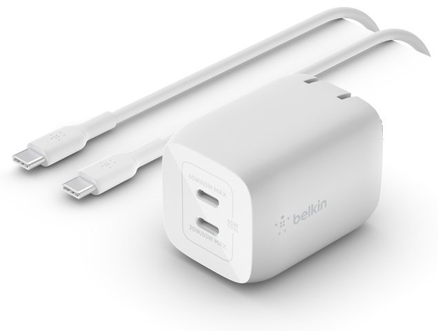 Зарядное устройство Belkin WCH013vfWH USB Type-C белый - ForteMarket Зарядное устройство Belkin WCH013vfWH USB Type-C белый купить,0