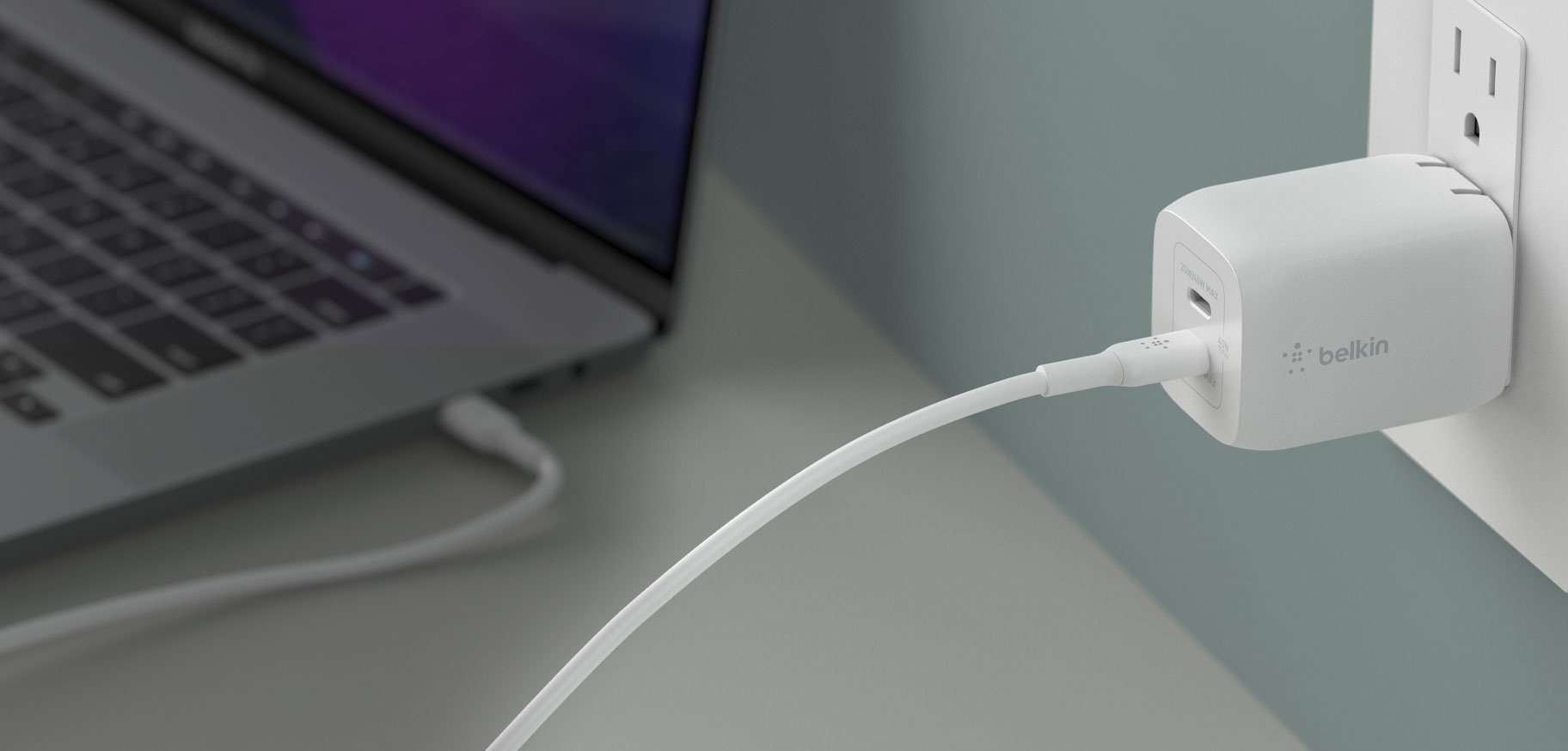 Зарядное устройство Belkin WCH013vfWH USB Type-C белый - ForteMarket Зарядное устройство Belkin WCH013vfWH USB Type-C белый купить,0