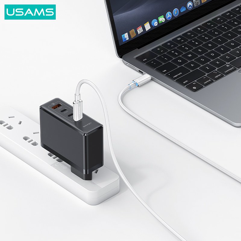 Кабель Usams USB TypeC (M) белый купить,NaN