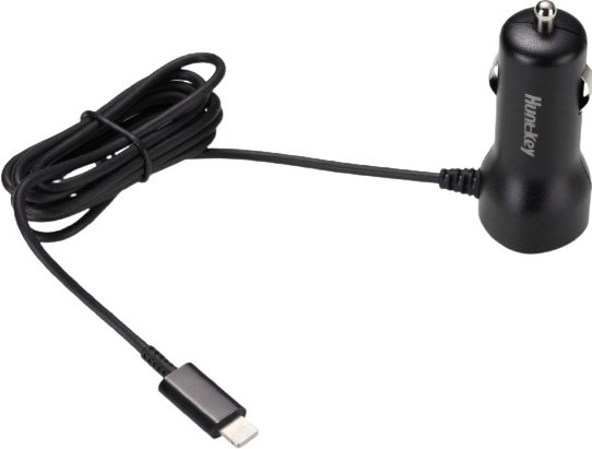 Зарядное устройство HuntKey HKB00505010-0D Lightning черный