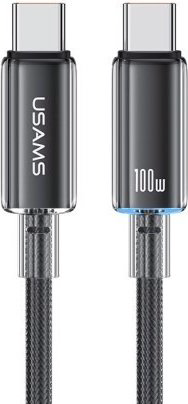 Кабель Usams USB TypeC (M) черный