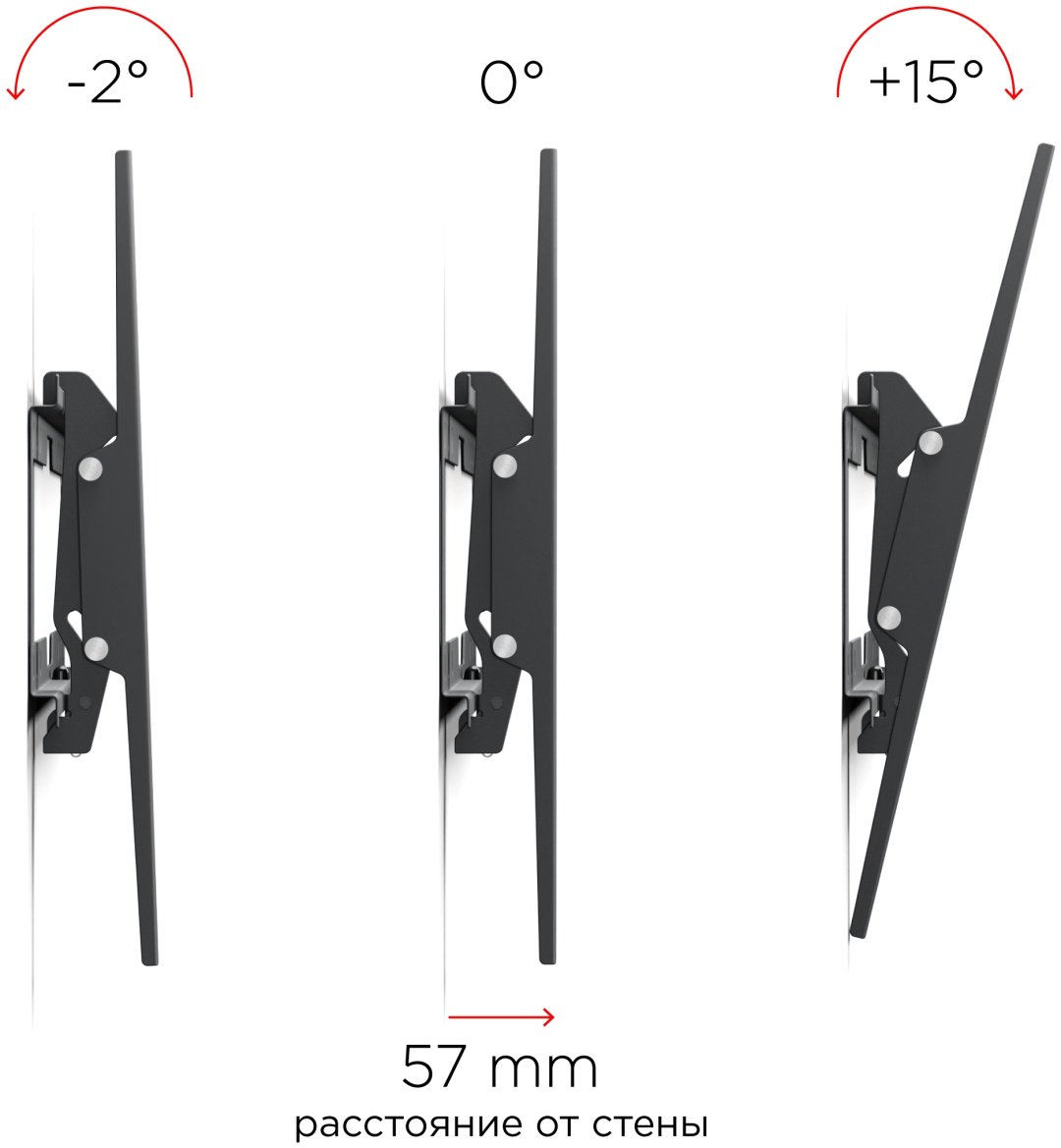Кронштейн Holder T3626-B 22-55"
