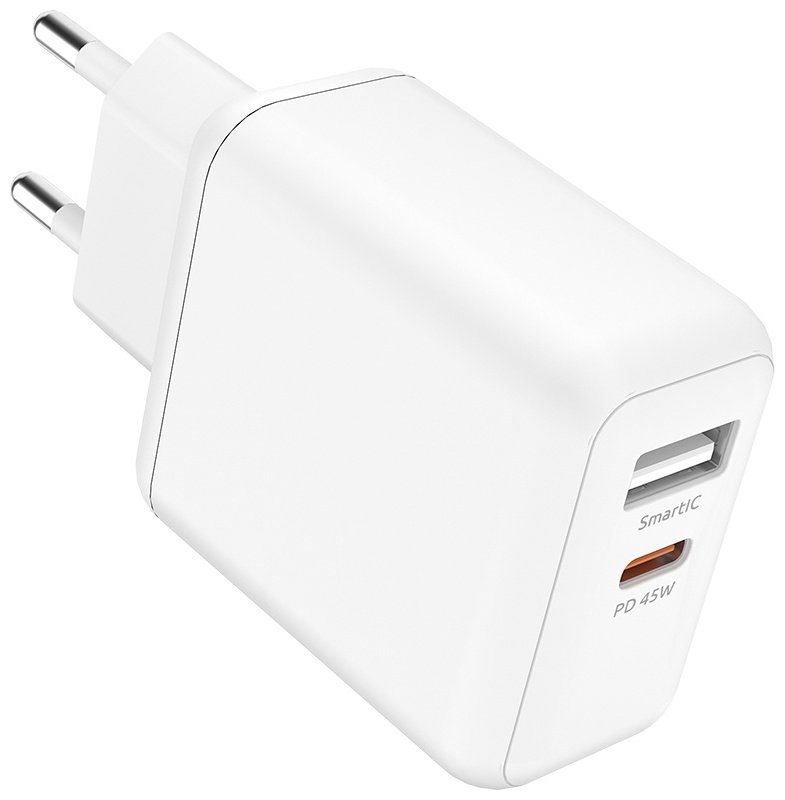 Зарядное устройство OLMIO СЗУ 45W 6A белый