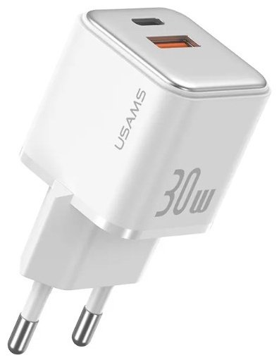 Зарядное устройство Usams US-CC189 USB Type-C, USB белый