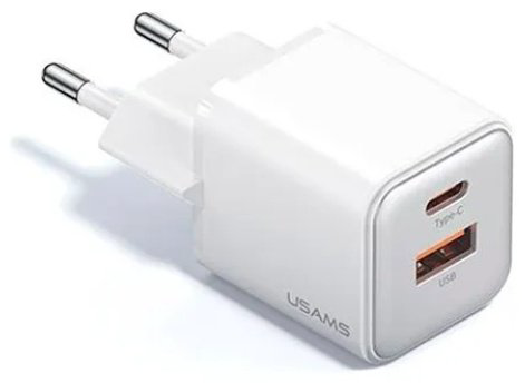 Зарядное устройство Usams US-CC189 USB Type-C, USB белый